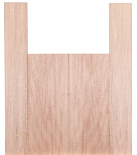 Tonewood Okoume madera acústica guitarra backs & laterales set 5263