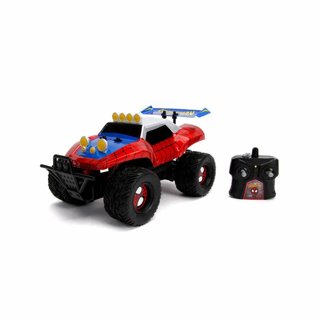 Voiture télécommandée Jada Voiture radiocommandée Marvel Spiderman Ford Voiture télécommandée Jada Voiture radiocommandée Marvel Spiderman Ford