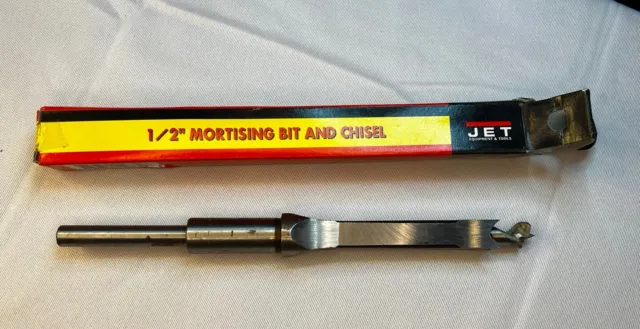 JET 1/2" Mortising Chisel & Bit for Mortisers - 708593 - Very Lightly Used