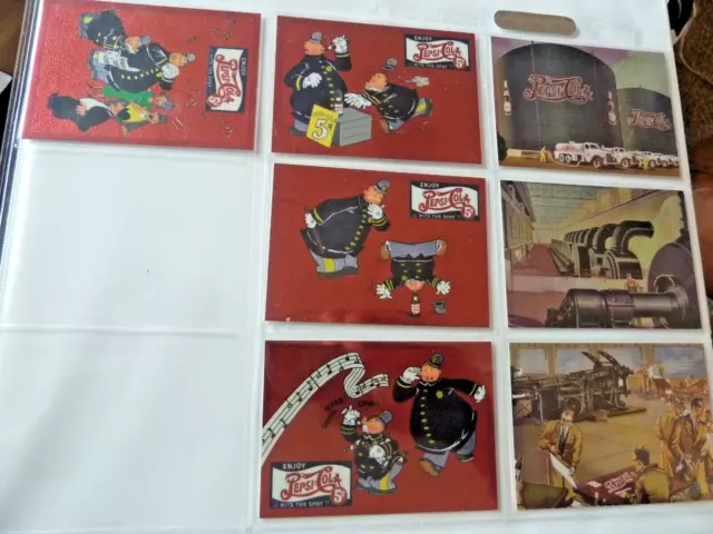 1995 Pepsi Cola Series 2 Huge Insert Chase Card Lot of 14