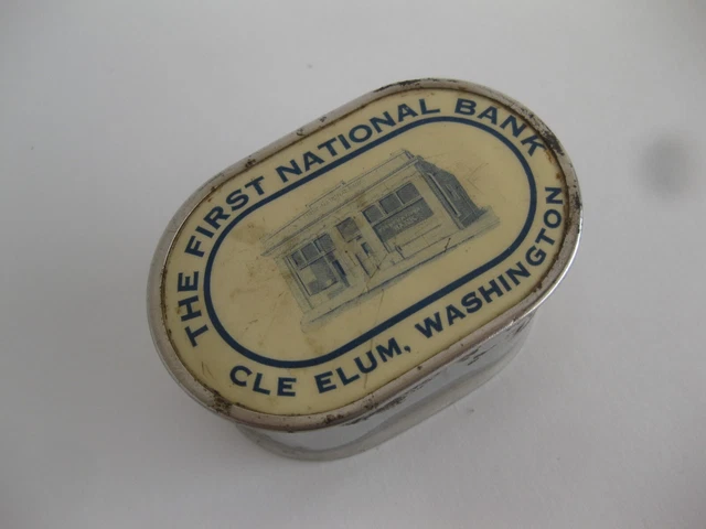 Vintage First Nationl Bank Cle Elum WA Still Bank No Key