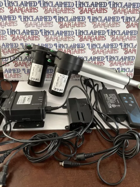 OKIN  Bed ACTUATOR (2) JLDQ-10  75084 75085 + Controller  And All Cords