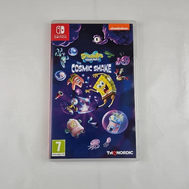 SPONGEBOB SQUAREPANTS THE Cosmic Shake Nintendo Switch Game £18.00 ...
