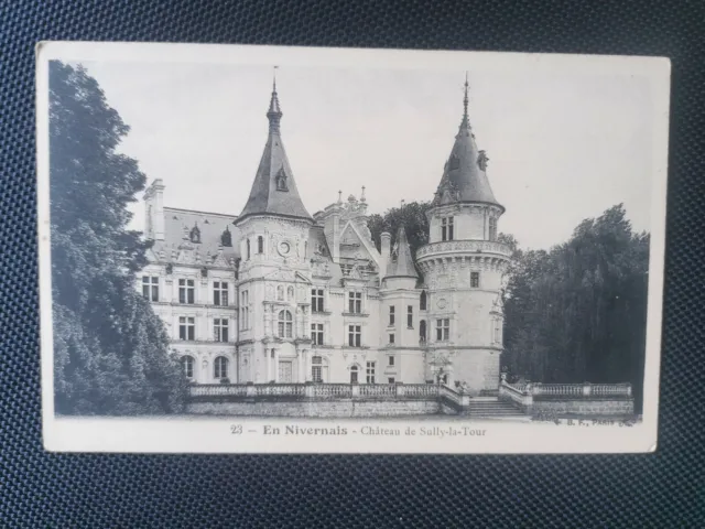 CPA 58 in Nivernais - Château de Sully-la-Tour