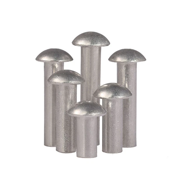 Metric M2 M2.5 M3 M4 M5 304 Stainless Steel Button Round Head Solid Rivet GB867