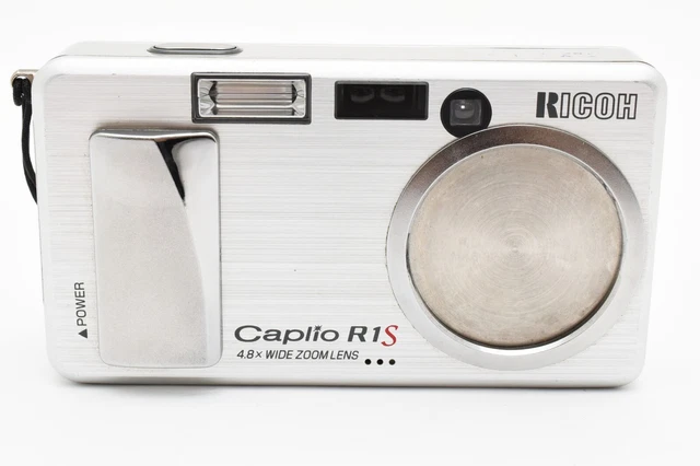 す56【箱付き美品】リコー Caplio R1S デジタルカメラ RICOH Ricoh Caplio R1S Digital Camera 56 Boxed Used Compact Camera