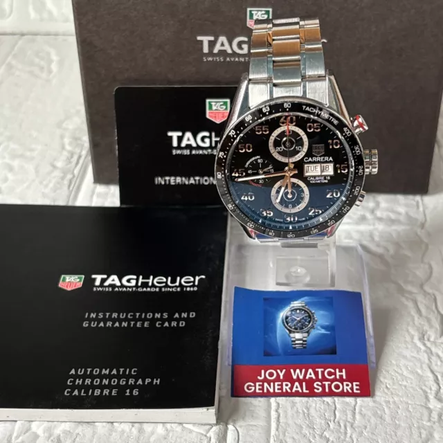 *Read! *EXC+3 [Video] TAG Heuer Carrera CV2A10.BA0796 Chronograph Automatic