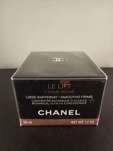 1 CHANEL 💯 LE LIFT RICH CREME RICHE Original Moisturizing Cream 1.7oz/50ml  + 🎁 $235.83 - PicClick AU