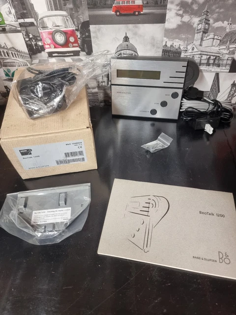 Bang Et Olufsen Beotalk 1200 Beo Parler 1200 Répondeur en Argent