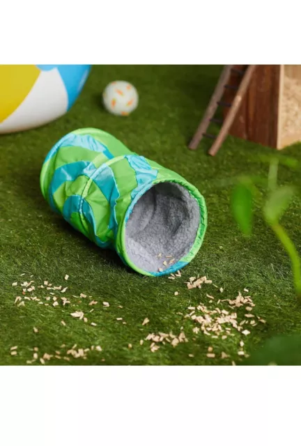 Trixie Cuddly Tunnel Guinea Pig Rat Extended Nylon Cage Tunnel Fleece Lined 6284