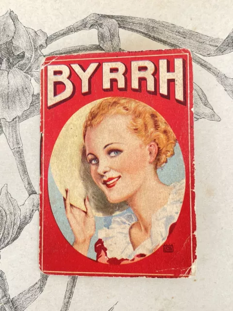 Ancien Carnet Publicitaire BYRRH Taffetas d'Angleterre - collection