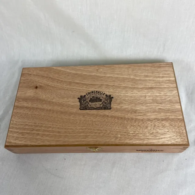 Cigar Box Warped CHINCHALLE Robustos EMPTY Wooden Storage Stash Box