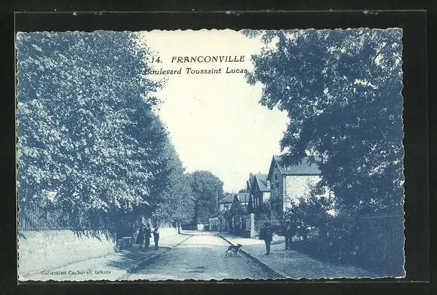 CPA Franconville, Boulevard Toussaint Lucas