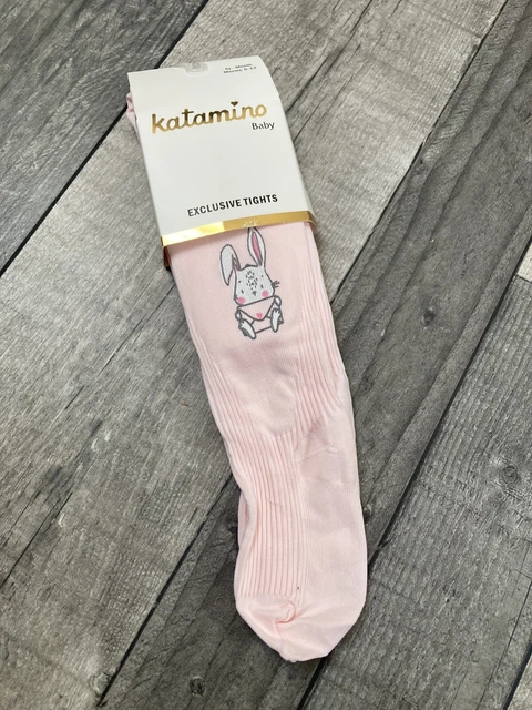 Baby Girls pink tights Age 6-12 months BNWT