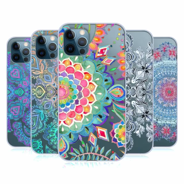 OFFIZIELLE MICKLYN LE FEUVRE MANDALA 5 GEL HÜLLE HUELLE FÜR APPLE iPHONE HANDYS