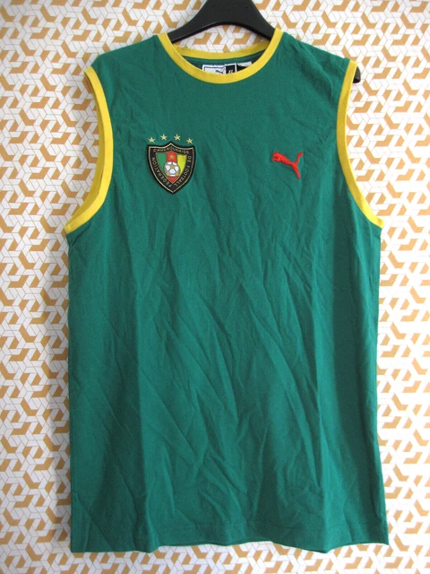 Maillot Cameroun vintage extérieur 2006-2007 | UK