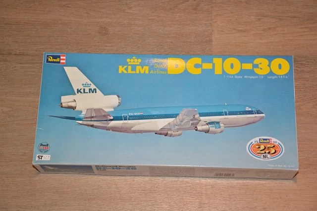 Revell　KLM　DC-10-30　当時物 1:144 Revell KLM DC-10 Model Kit – DRAW Decal