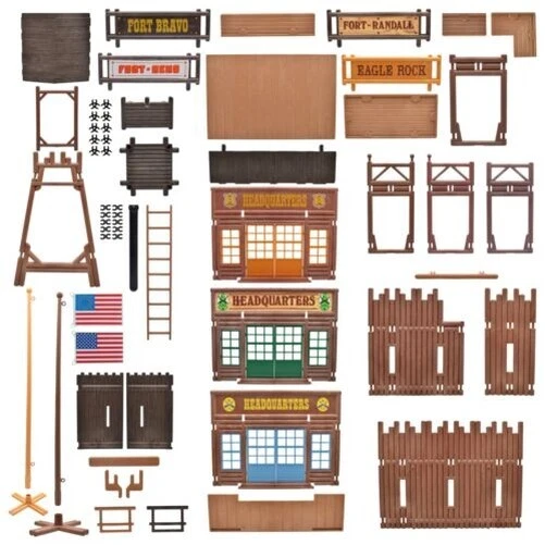 PLAYMOBIL 3419 FORT Randall Boîte pleine EUR 90,00 - FR