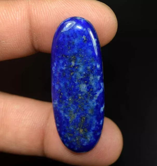 Cabochon Lapis Lazuli Naturel 38.20 Cts. Ovale pour faire un pendentif en...