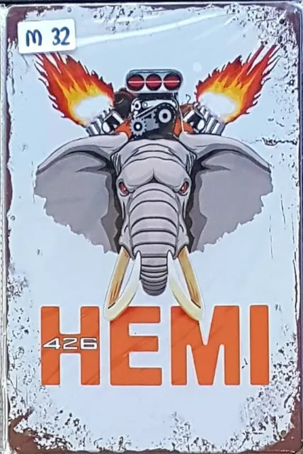 Mopar Hemi 426 tin sign. Metal Tin Signs Bar Shed & Man Cave Signs AU Seller