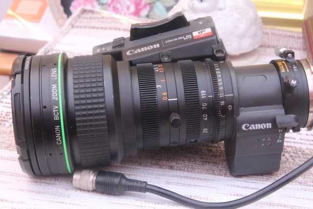 CANON BROADCAST LENS J14ax8.5 B4 IRS SX12 8.5 - 119 Zoom £113.25