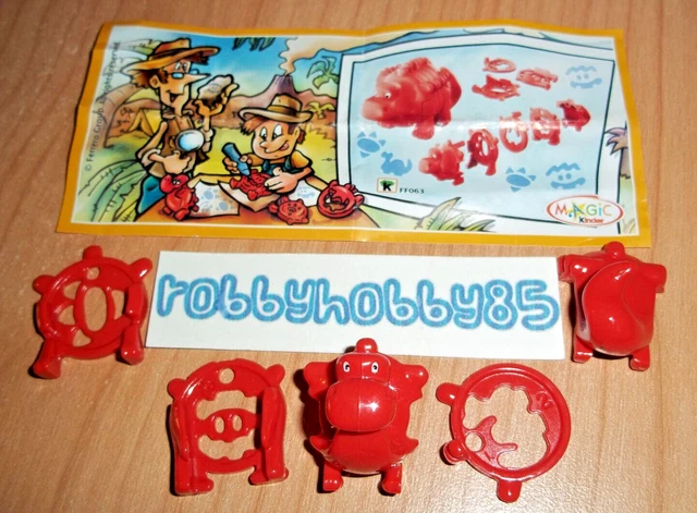 Collection Complète Licornes Kinder Surprise Italie 2014/2015 – FF090 à FF151 + 6 BPZ