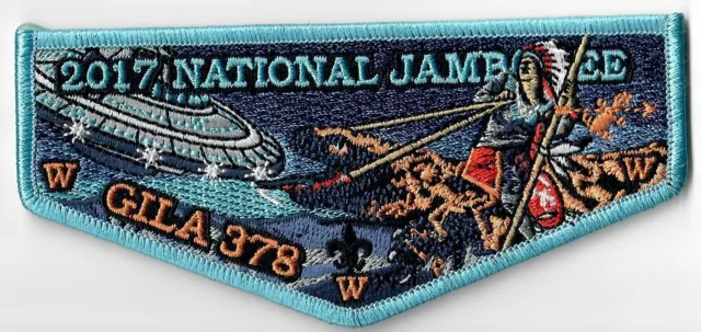 Boy Scout OA 378 Gila Lodge 2017 National Jamboree Flap