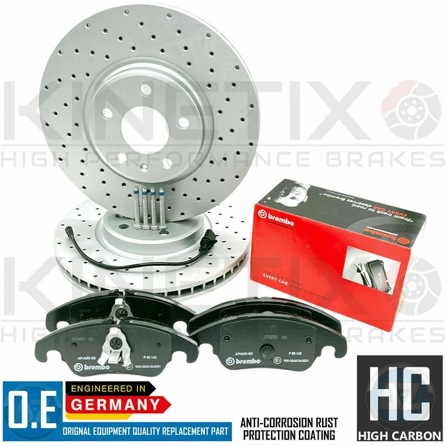 Kit Frein Avant Disques + Plaquettes ATEC - 330 Mm Ventilés, Pour Mercedes Classe M W164, R W251