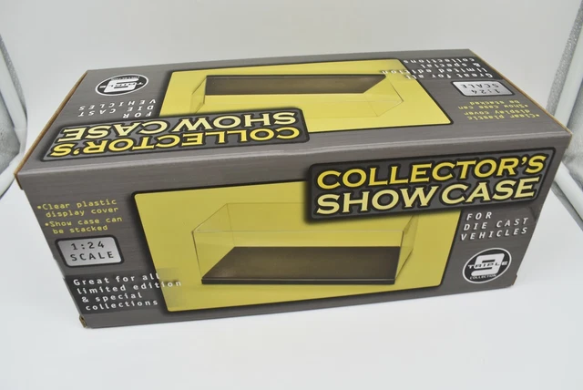 URNA VITRINA MINIATURAS Teca Caja Para Modelo Auto Escala 1/24 Triple9