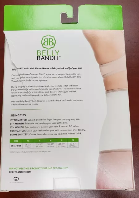 BELLY BANDIT Viscose Bamboo WRAP Post Pregnancy -Lightly Damaged Box 2