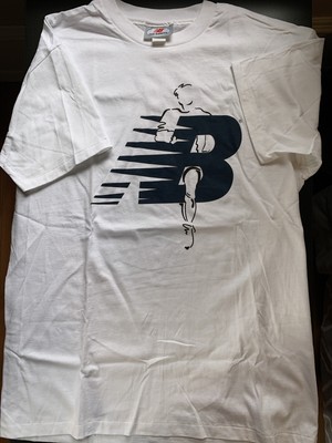 VINTAGE 90S NEW Balance Running Man T 