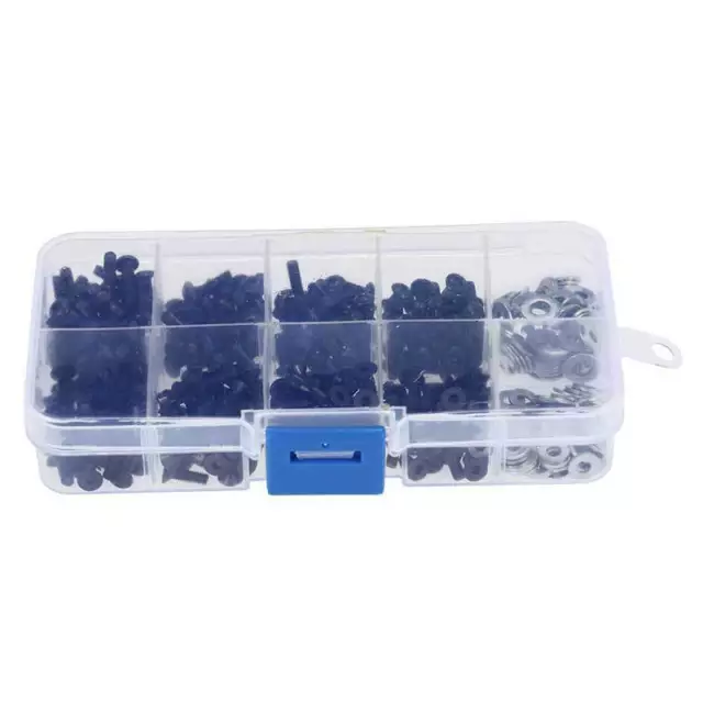 340pcs RC Screw Kit Assorted Repair Tool & M3 M4 Washers For 1/8 1/10 HSP RC Car 2