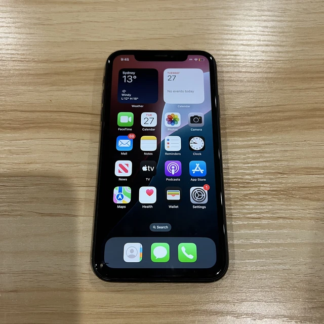 iPhone - iPhone XR Black 64GB au SIMフリー ムスビー｜iPhone XR 64GB ブラック SIMフリー au版【iPhone XR