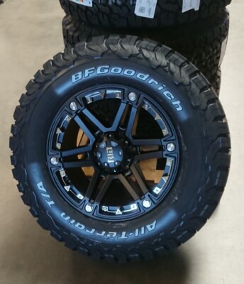 PNEUMATICI BF GOODRICH ko2 275/65/17 per FORD RANGER RID r01 9x17 6x139,7 CERCHI 