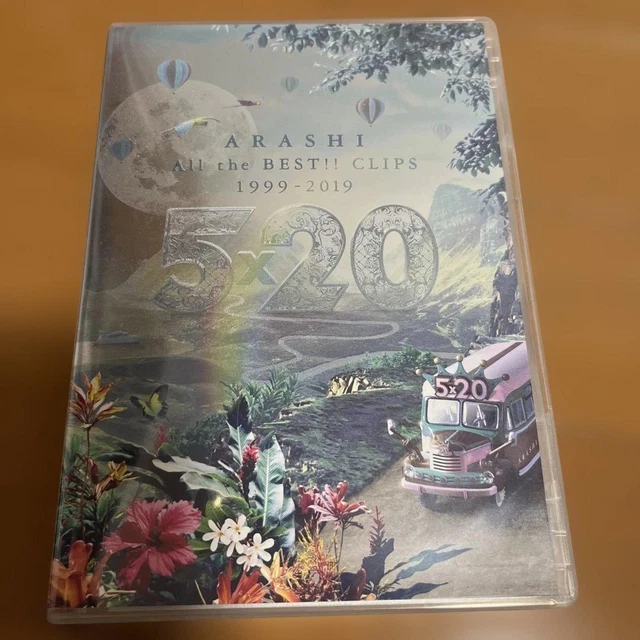 5×20ARASHI All the BEST!! CLIPS1999-2019 ARASHI 5 20 All The Best Clips 1999-2019 Japan RK $46.79