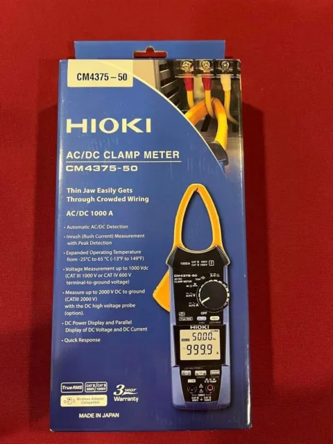 HIOKI AC / DC Clamp Meter CM4375-50