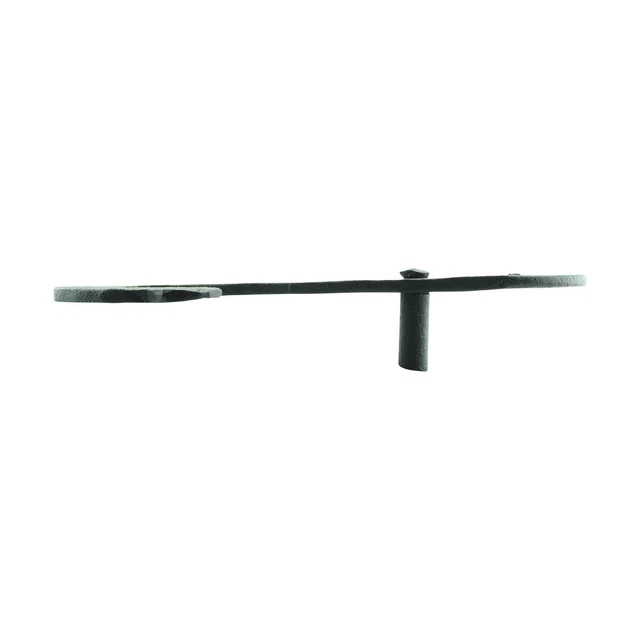 Renovators Supply 2 Pair Black Shutter Dog S Shaped Wrought Iron Material 14