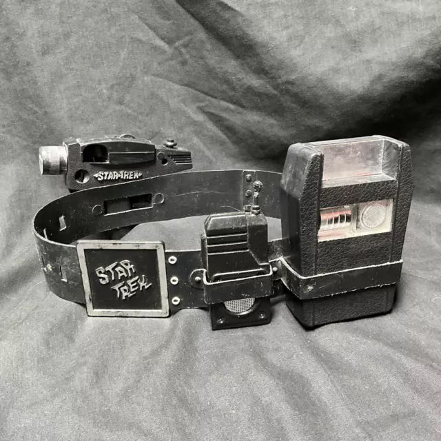 Star Trek Utility Belt Remco 1975 Rare 1976 Phaser Communicator Tricorder