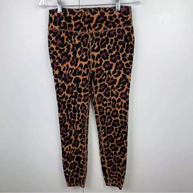 J. Crew Weekend 7/8 High Rise Legging Leopard Print Medium