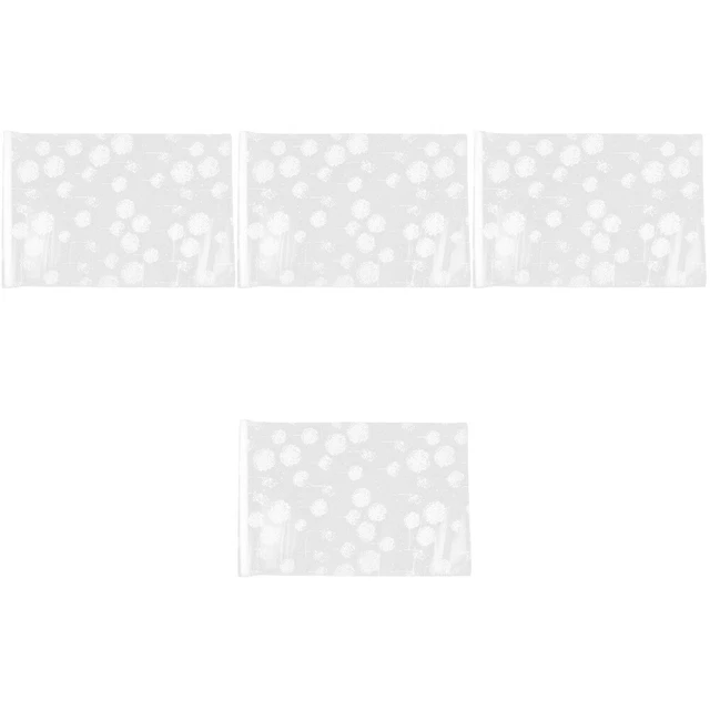 4 fogli Film Film Privacy Film glassata Fildo delle finestre Adesile per finestr