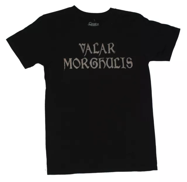 Game of Thrones Mens T-Shirt - "Valar Morghulis" All Men Must Die