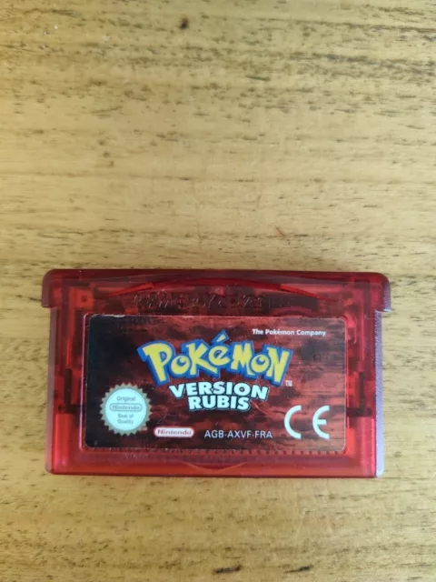 Pokémon Ruby Version (Nintendo Game Boy Advance, 2003)