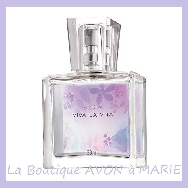 Lot Avon Viva La Vita – Eau De Parfum 50ml + Lait Corporel + Déo Vaporisateur, Neuf