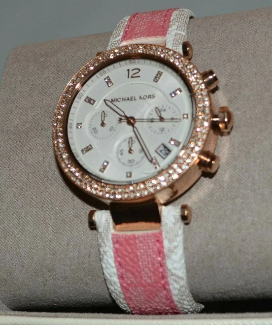 Michael Kors Mk6951 Parker Rose Gold Chronograph  Watch