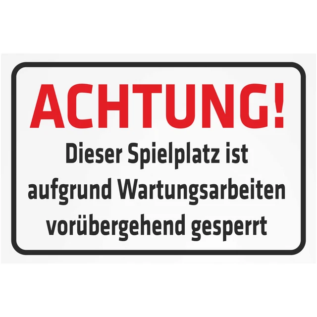 Warnung Dieser Schuppen Ist Alarmiert Schild 100x150mm Sicherheit Vinyl
