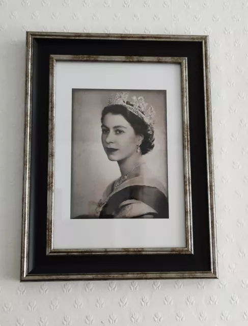 Framed Portrait Of her Majesty Queen Elizabeth II