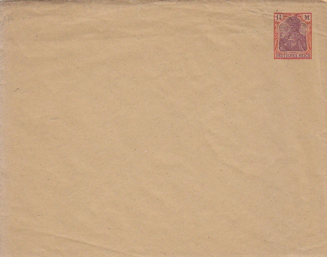 PRIVAT Ganzsache Deutsches Reich - Mi. WERTSTEMPEL  Nr: 198 - kpl. BRIEF **