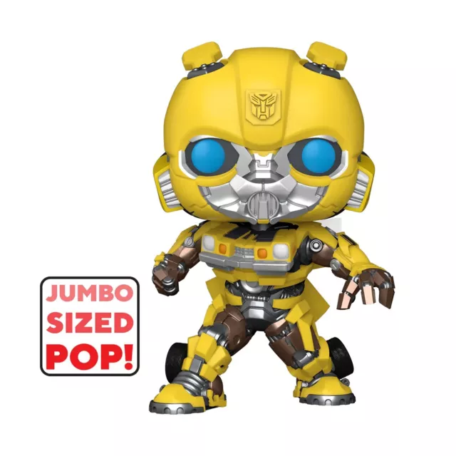 Funko Pop Movies Transformers Rise Of The Beasts Bumblebee Jumbo Sized New