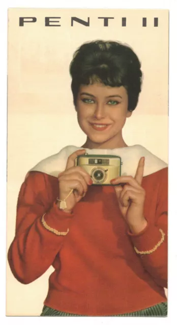 Penti II Brochure 1961 Camera GDR