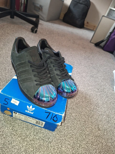 Superstar 80s metal cheap toe dames purper